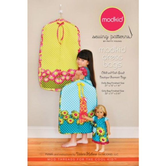 Modkid Paper Sewing Pattern - Dress Bags - Picture 1 of 2